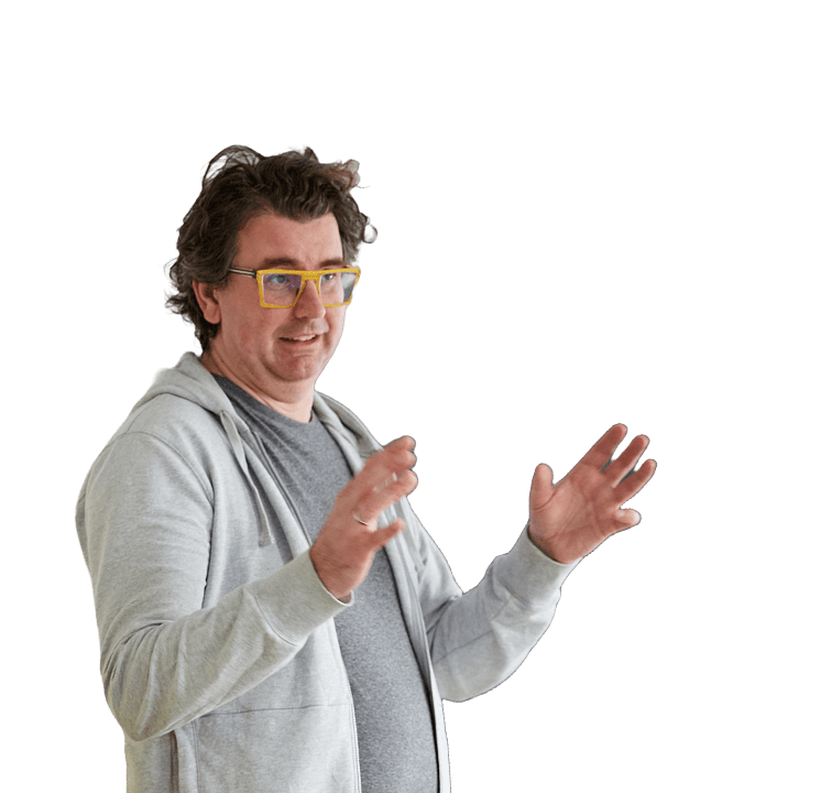 Serfőző Péter workshop közben