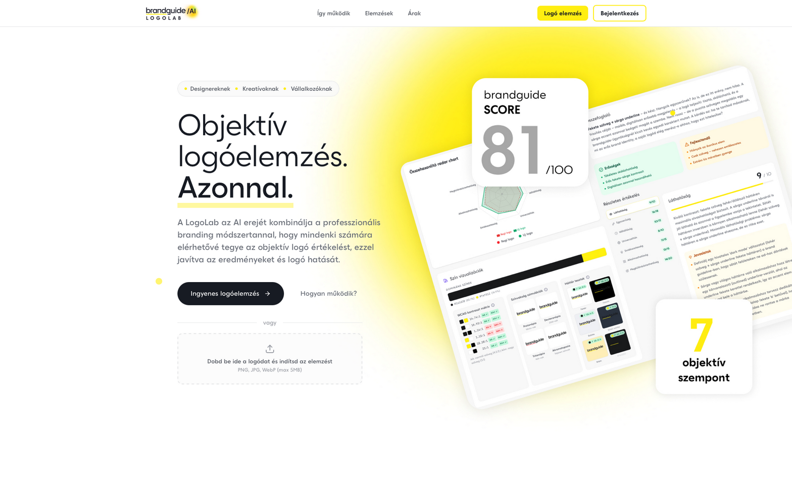 logolab.hu — AI logóelemző
